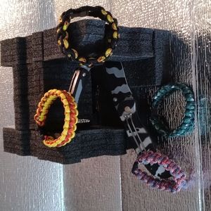 Paracord bracelets. Hand made.